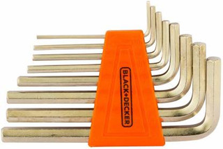 Black & Decker 8pcs Hexkey set BDHT81593